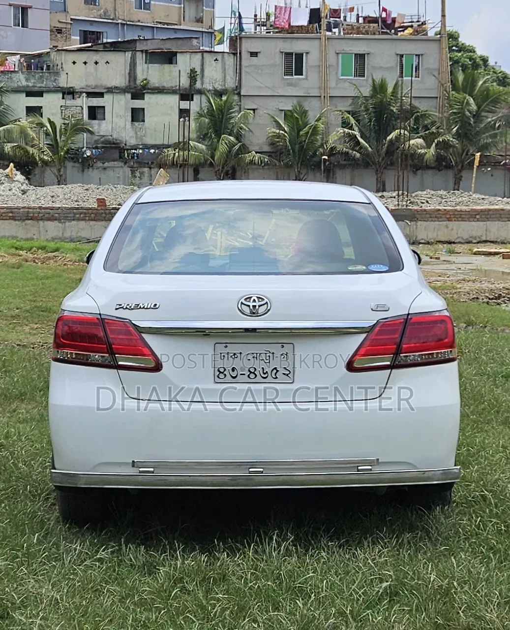 টয়োটা প্রিমিও ২০১৬ হোয়াইট