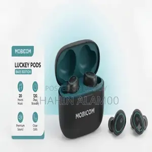 Mobicom Luckey Pods Wireless Bluetooth Earbuds – 20 Hours Music Playtime