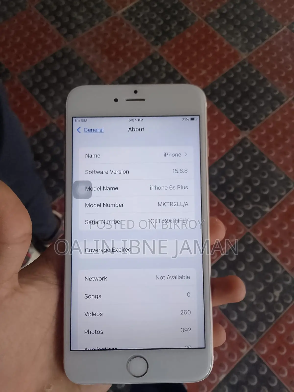 Apple iPhone 6s Plus 64 GB Gold