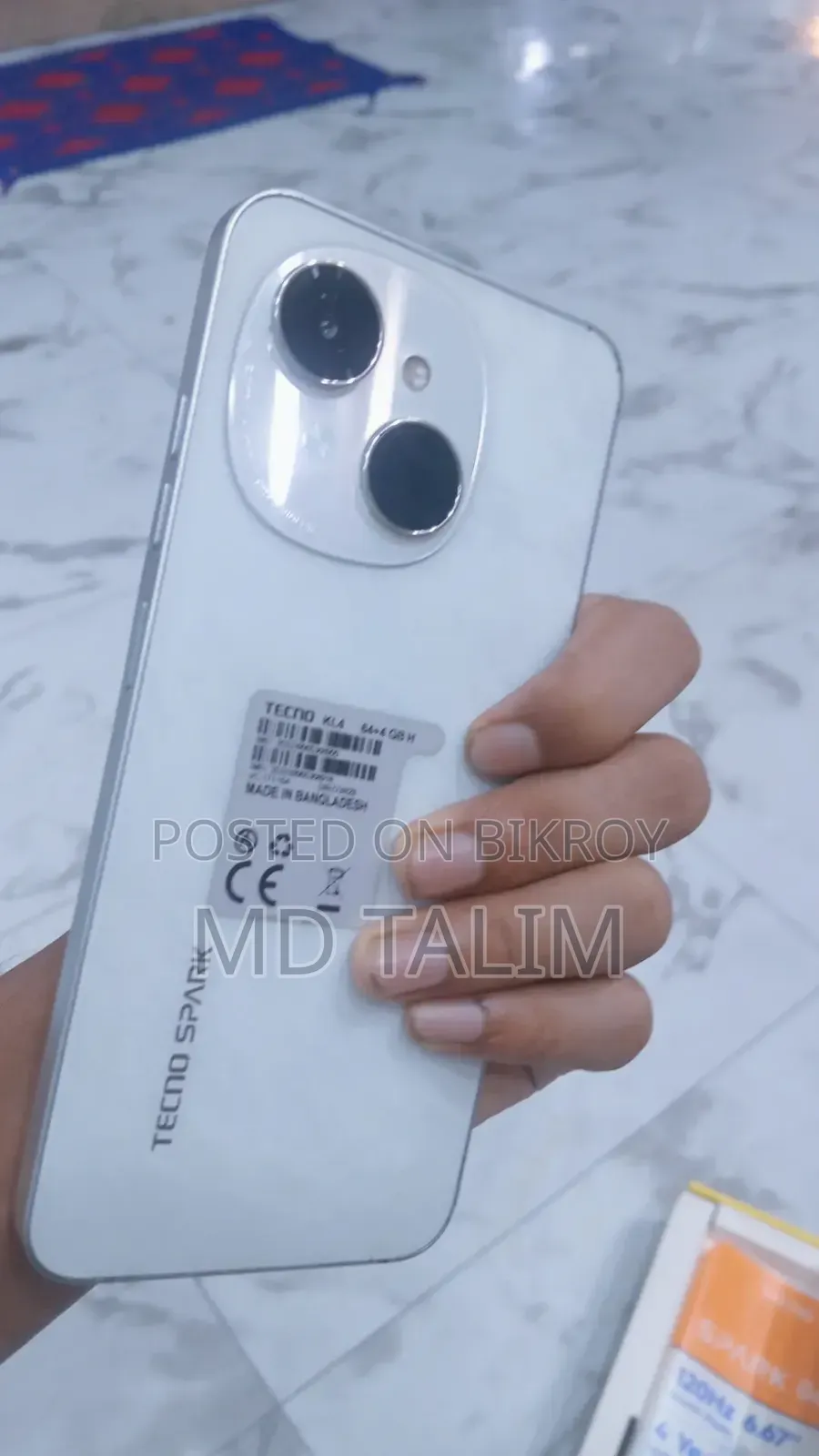 New Tecno Spark Go 64 GB White