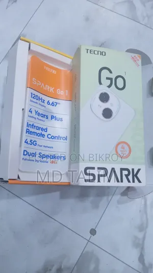 New Tecno Spark Go 64 GB White