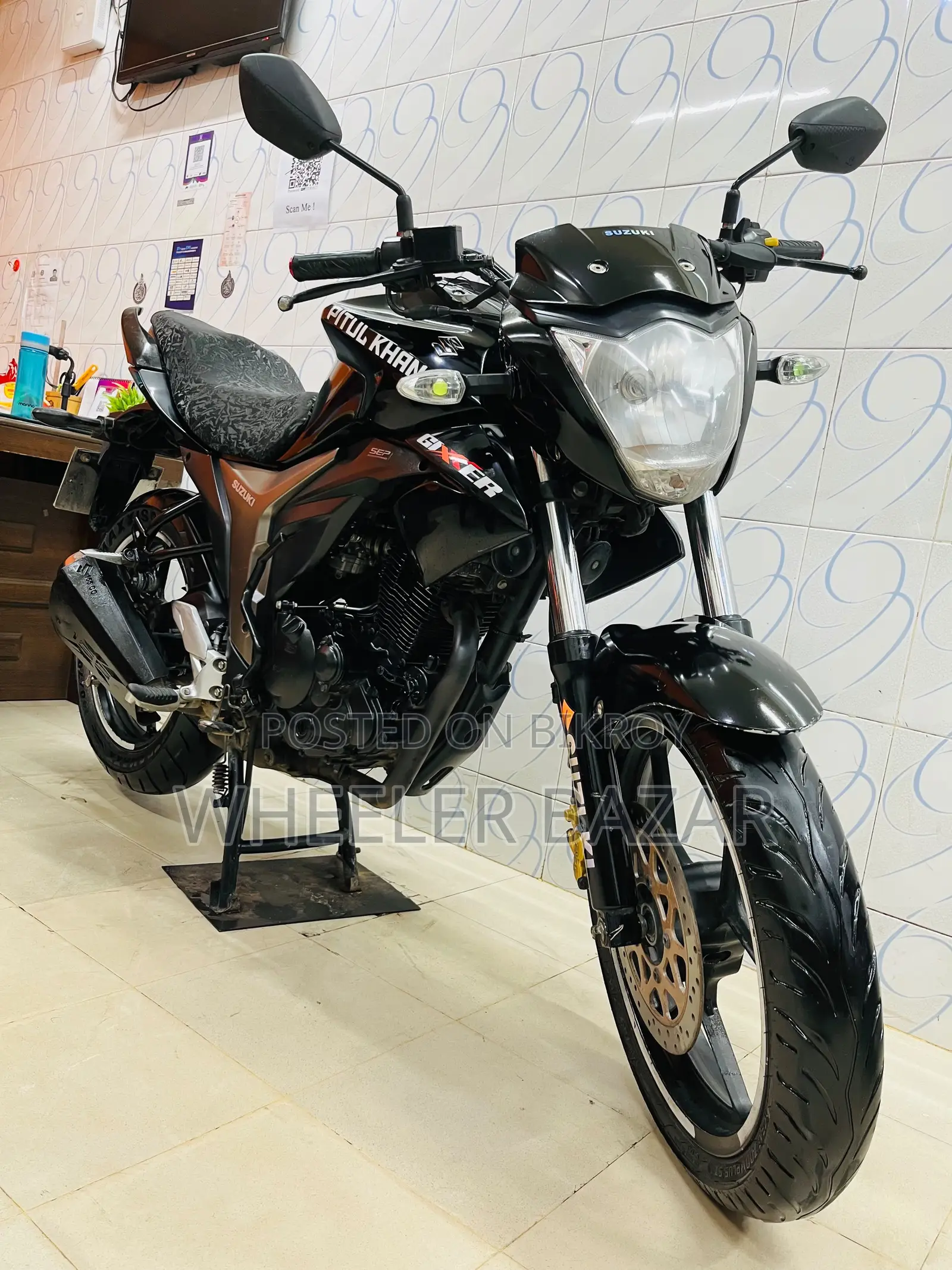 Suzuki Gixxer Monotone 2023 Black