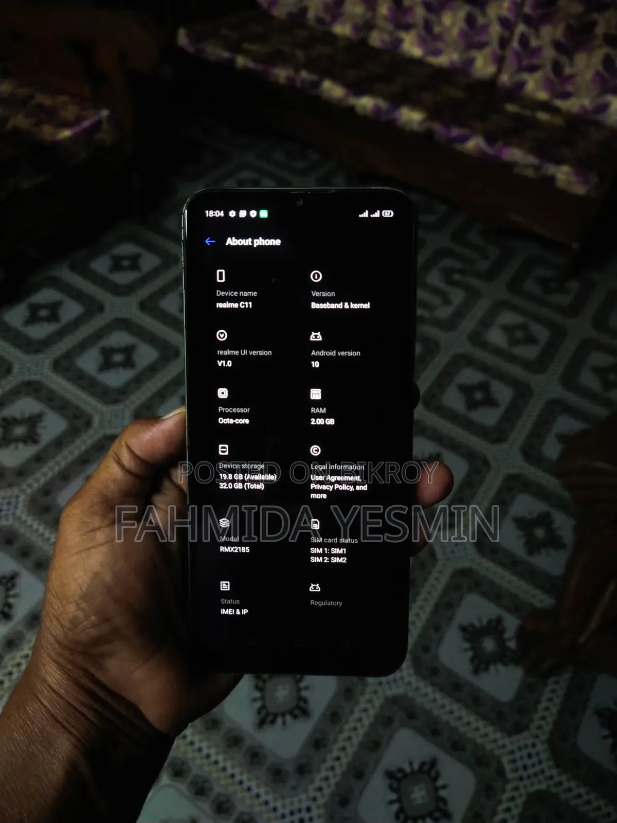 Realme C11 32 GB Gray