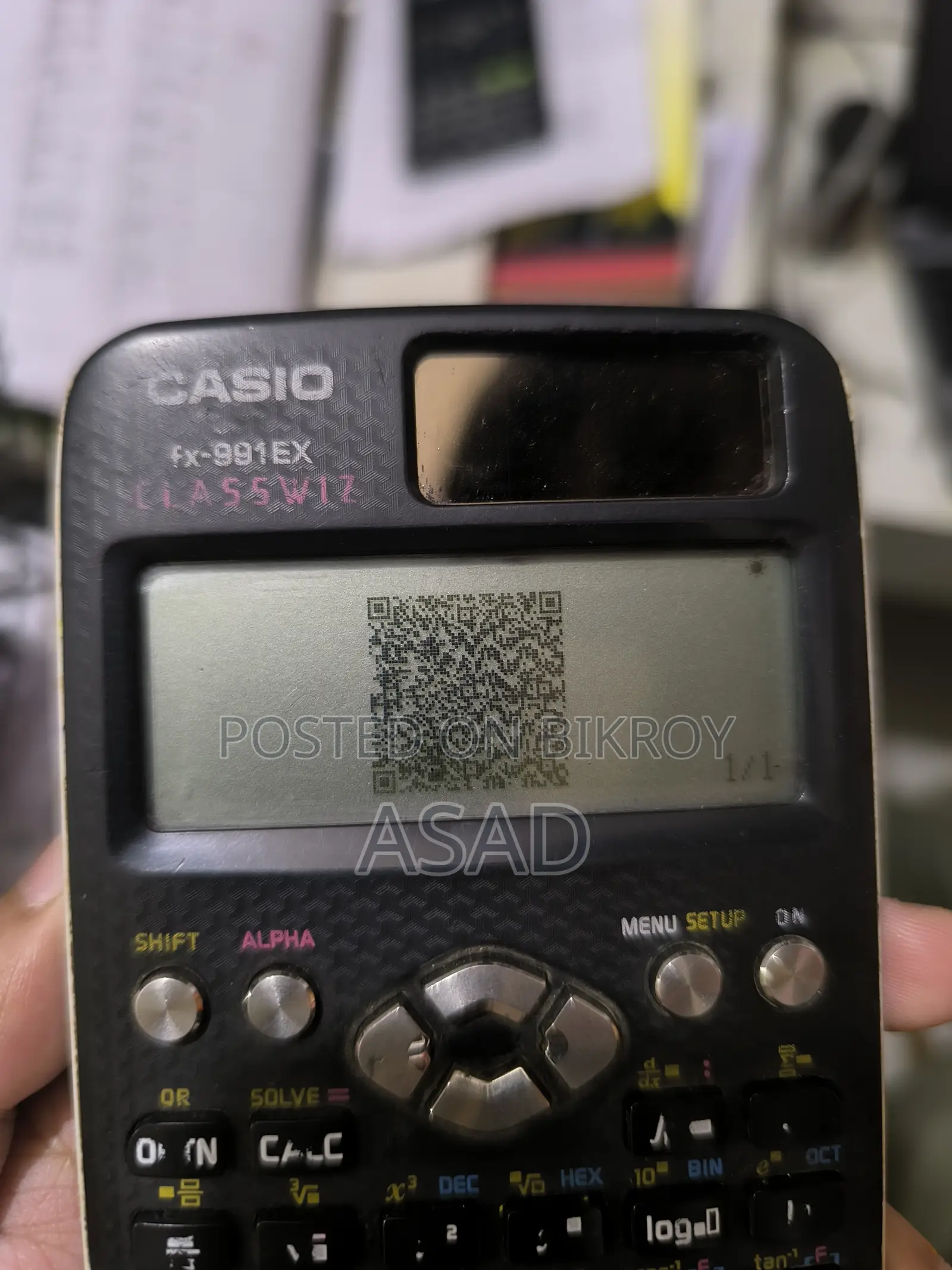 Scientific Calculator Fx-991ex Classwiz