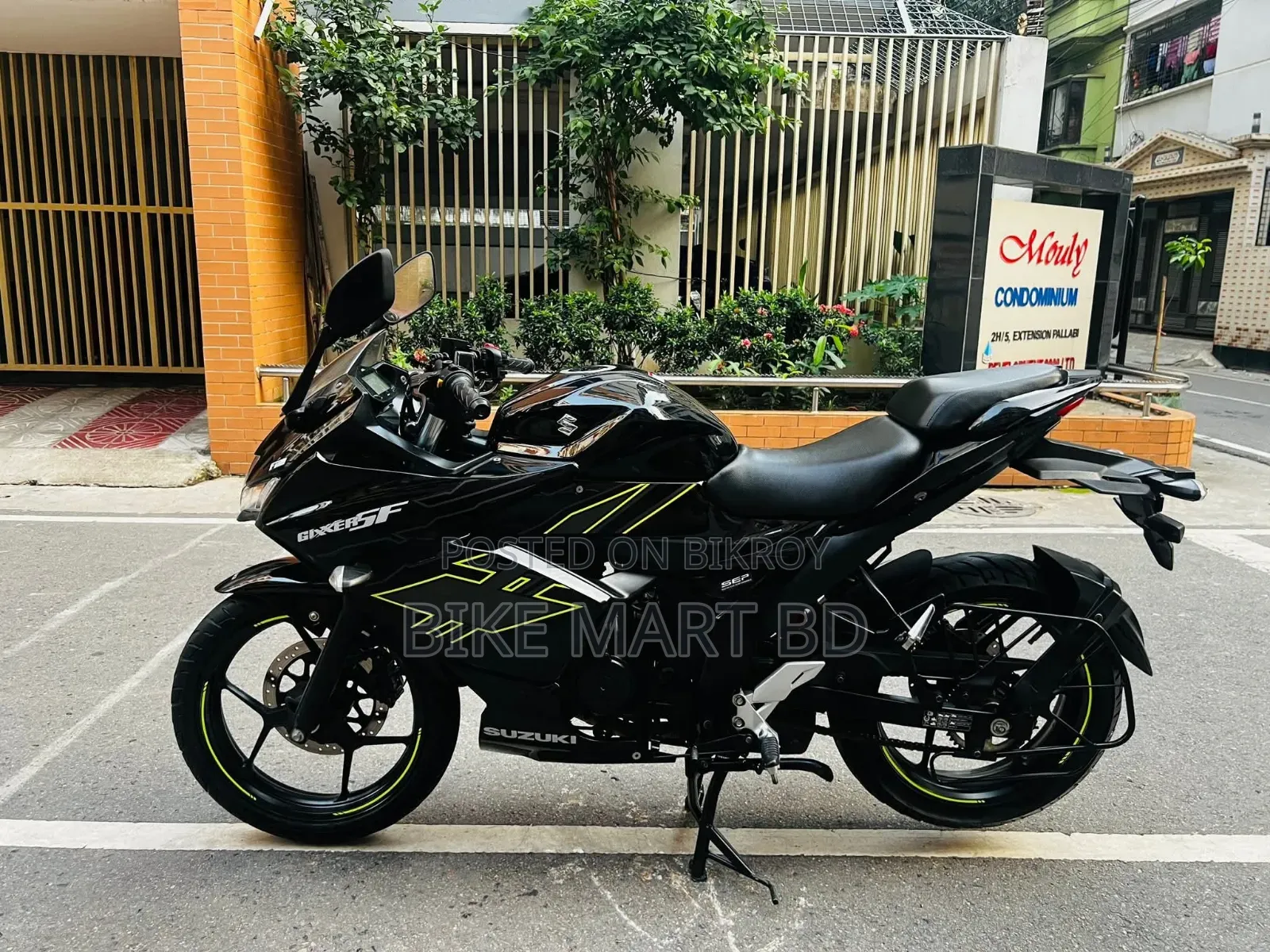 Suzuki Gixxer SF FI 2023 Black
