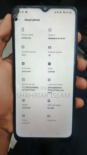 Oppo A15 32 GB Blue