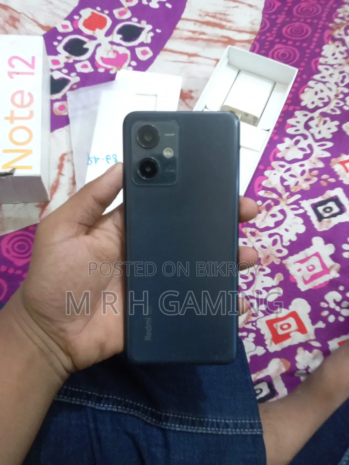 Xiaomi Redmi Note 12 5G 256 GB Black