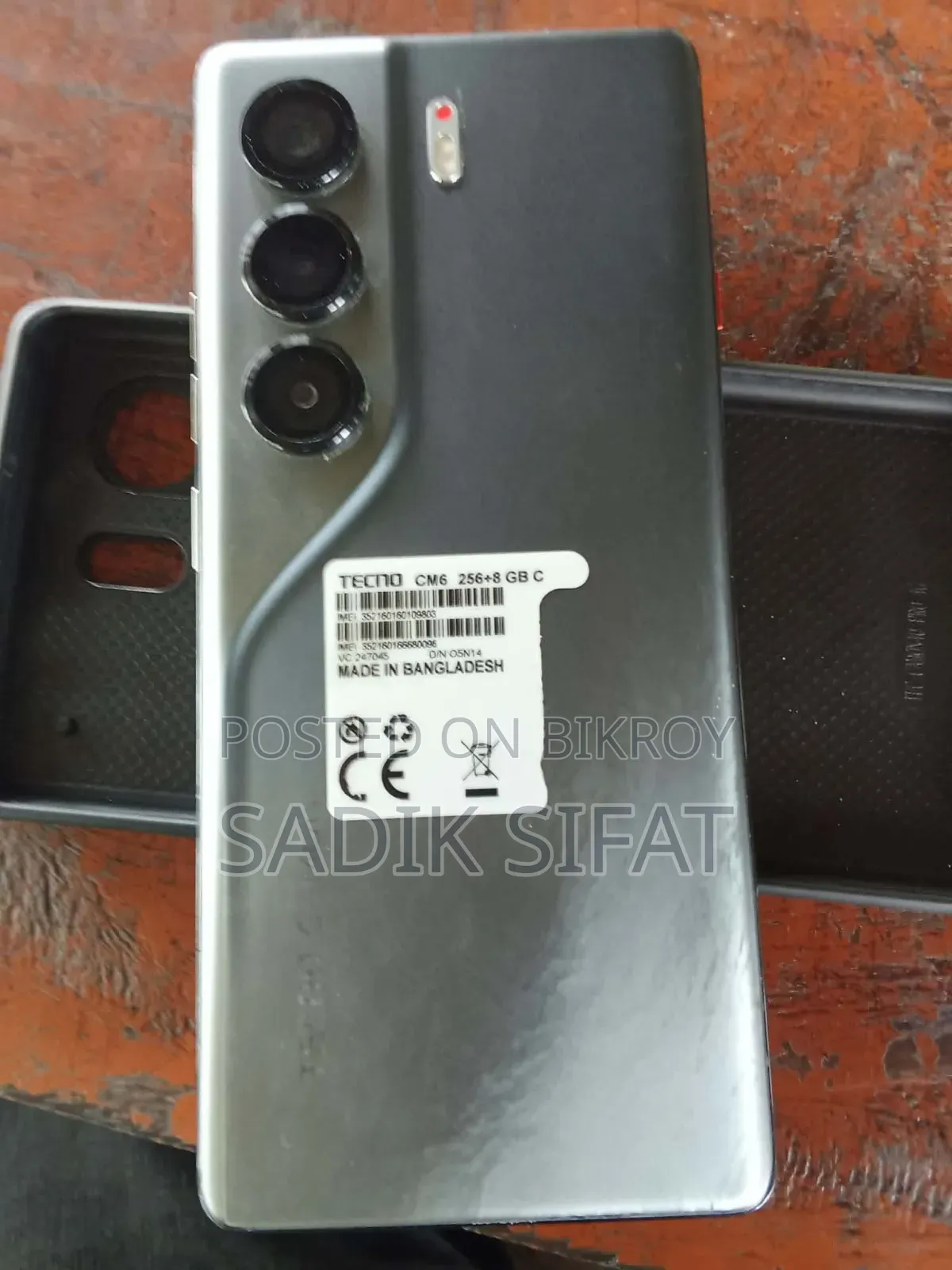 Tecno Camon 40 256 GB Black