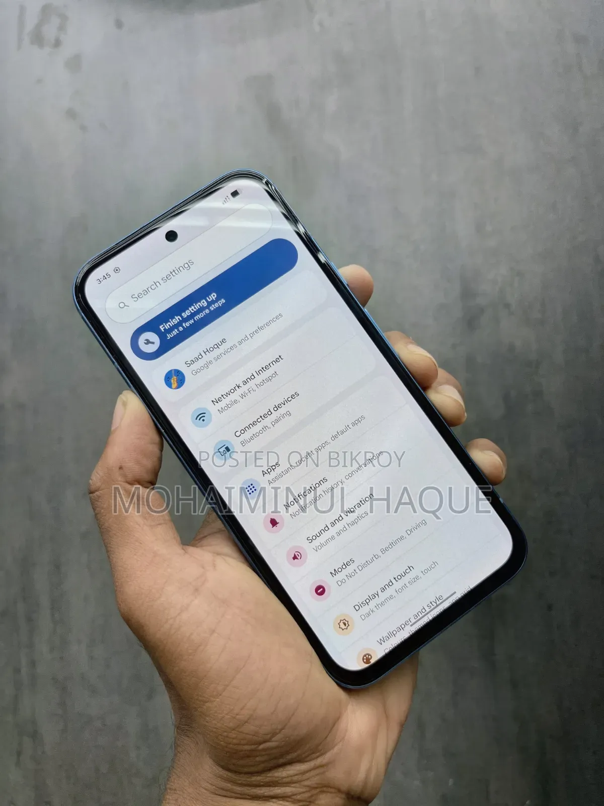 New Google Pixel 8a 128 GB Blue