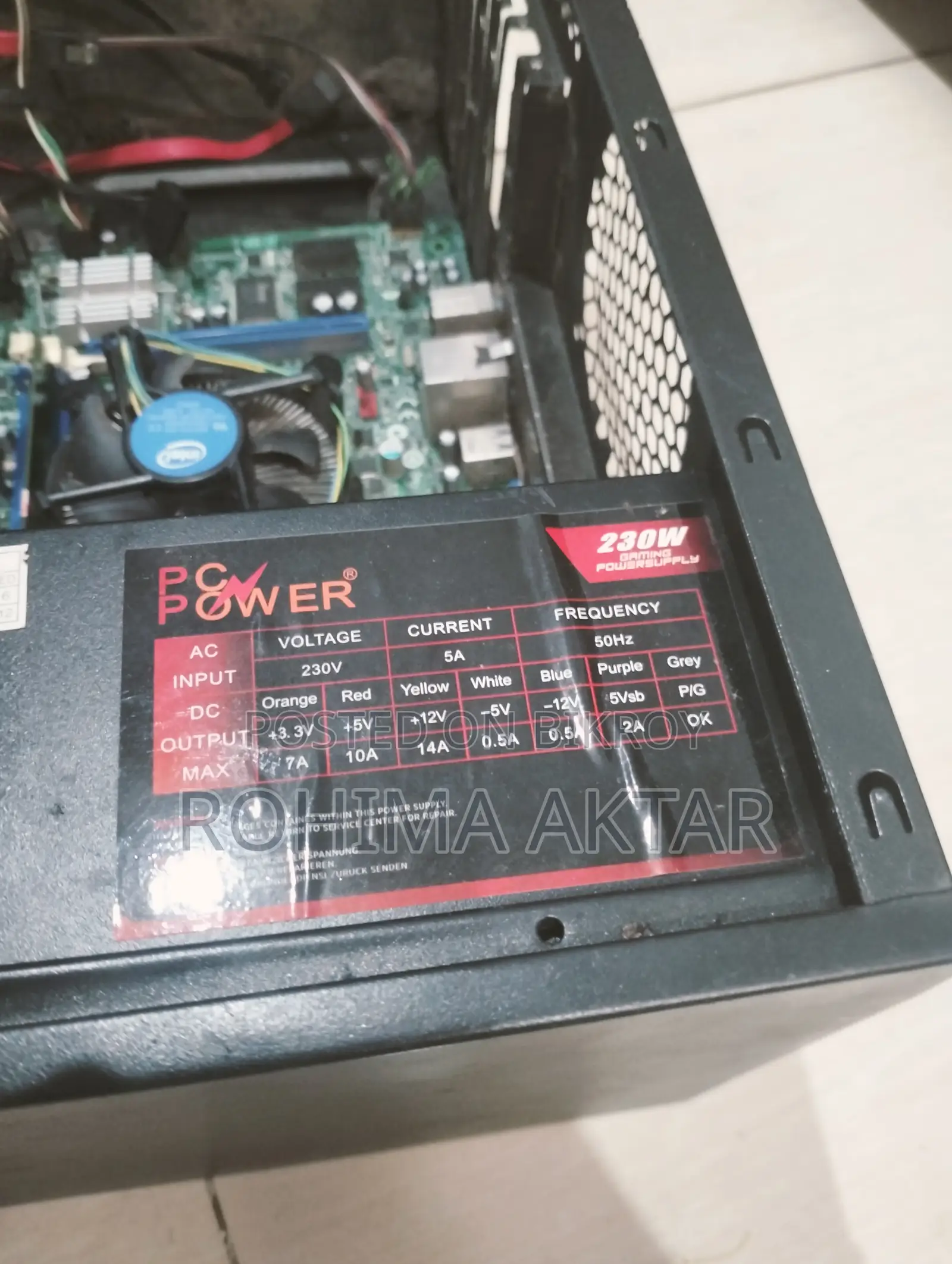 Desktop Computer 4GB Intel Core I3 HDD+SSD 500GB