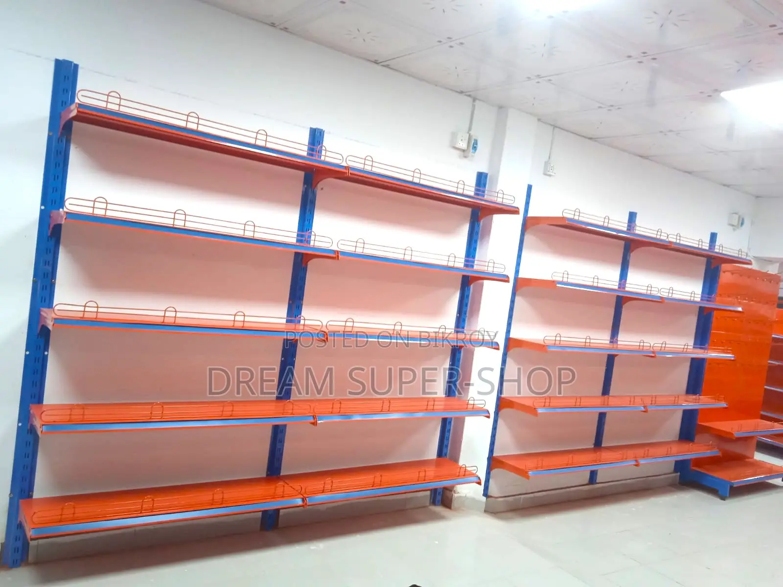 Retail Wall Mount Shelving – Gondola Rack