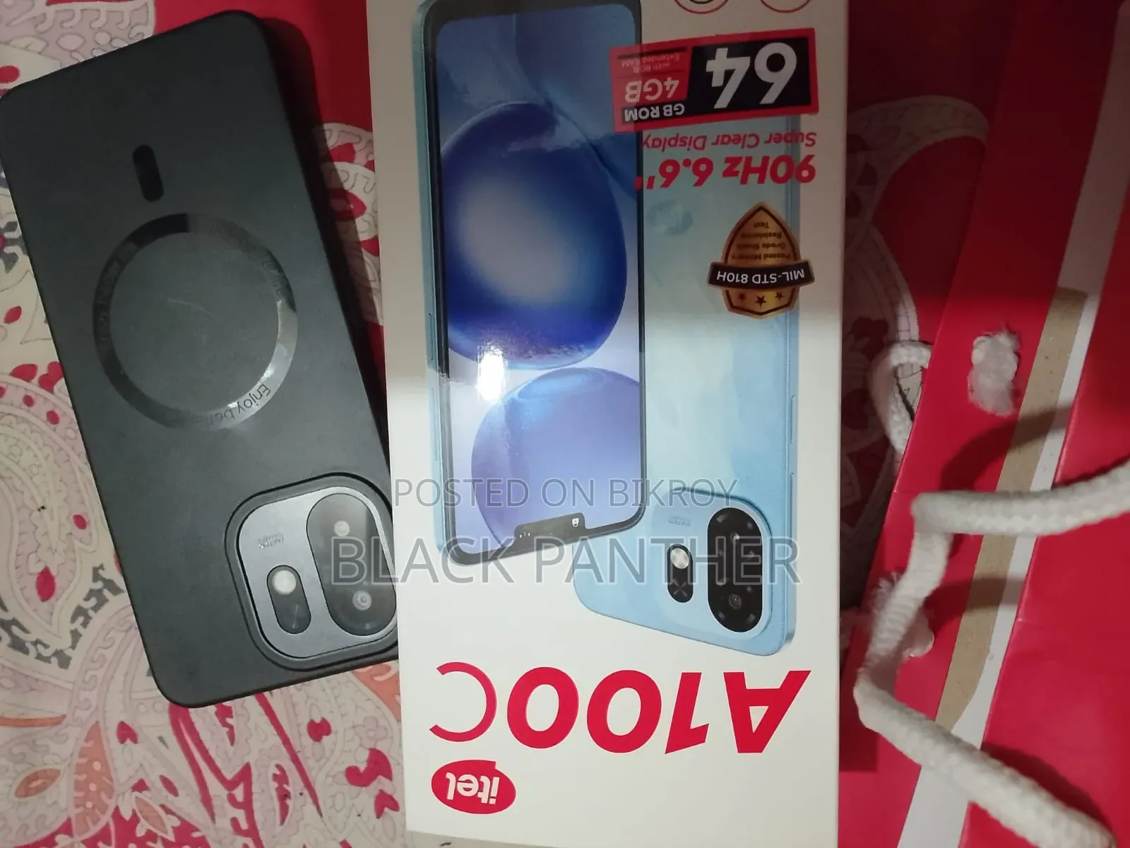 Itel A100C 64 GB Black