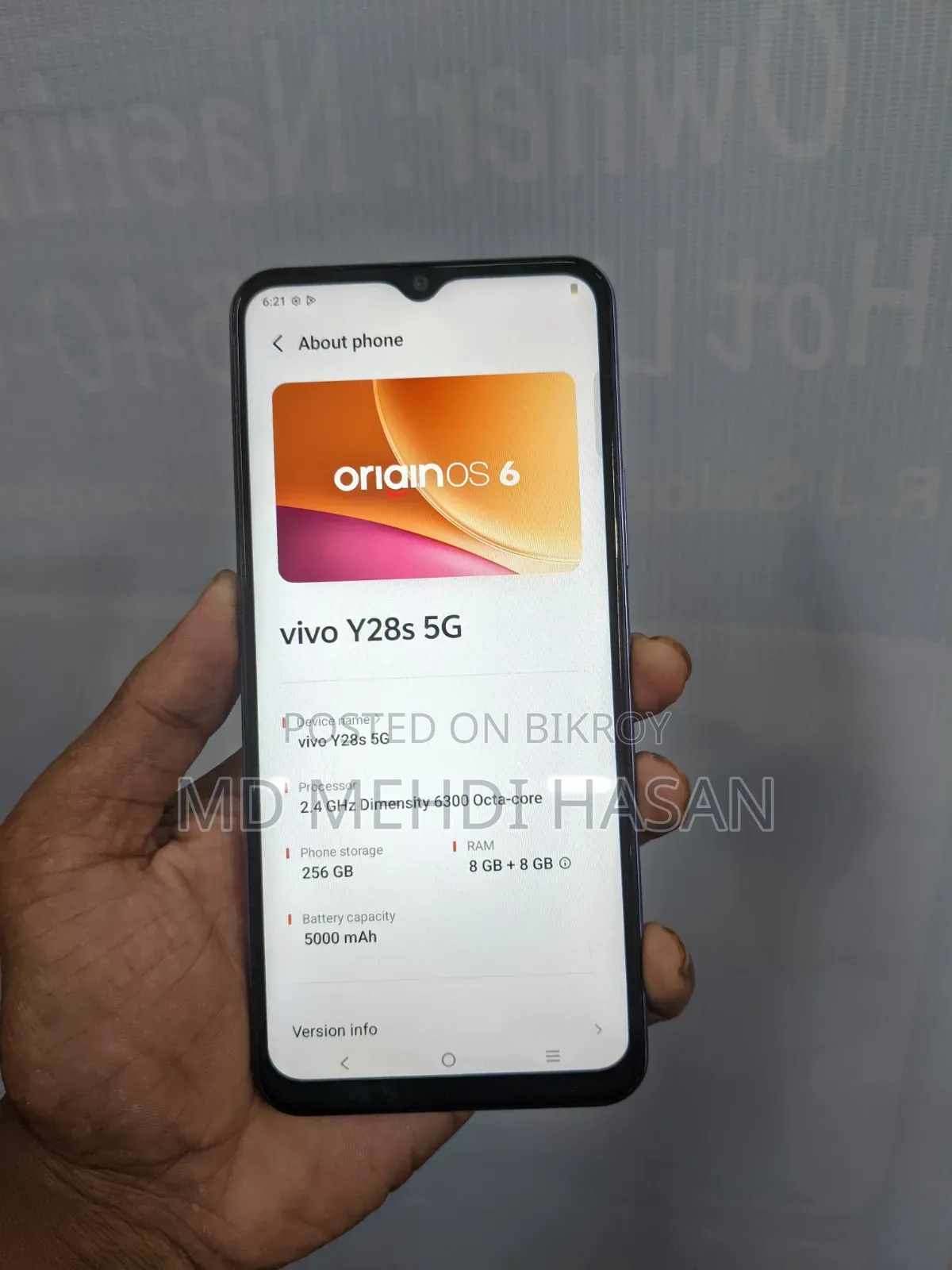Vivo Y28s 256 GB Purple