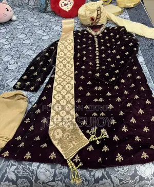 Rajasthani Velvet Sherwani