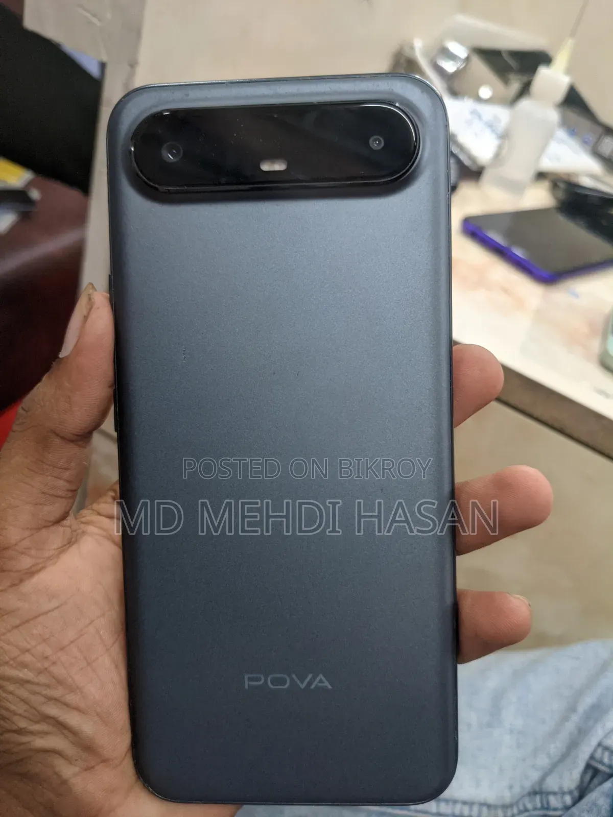 New Tecno Pova 5G 128 GB Gray