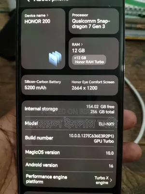 Honor 200 256 GB White