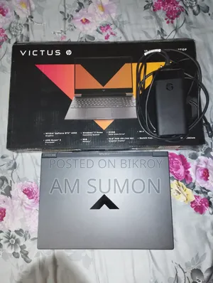 Laptop HP Victus 15 8GB AMD Ryzen 5 SSD 512GB