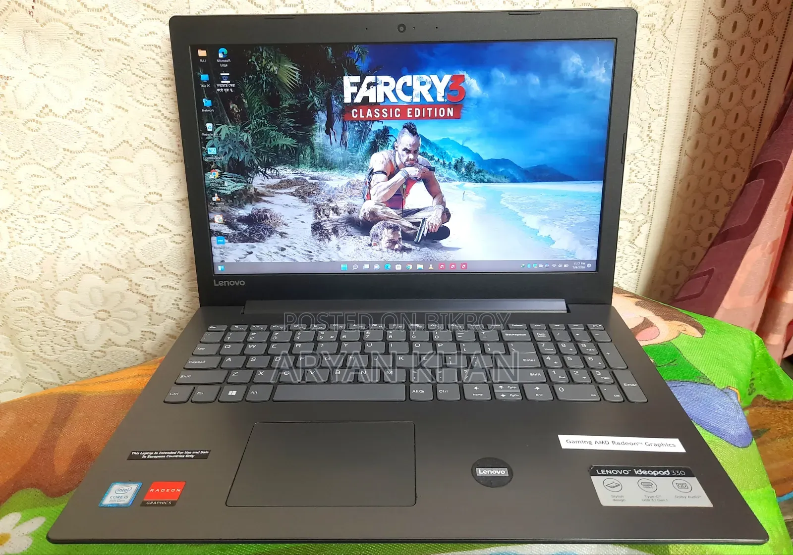 Laptop Lenovo IdeaPad 330 8GB Intel Core I5 SSHD (Hybrid) 1T