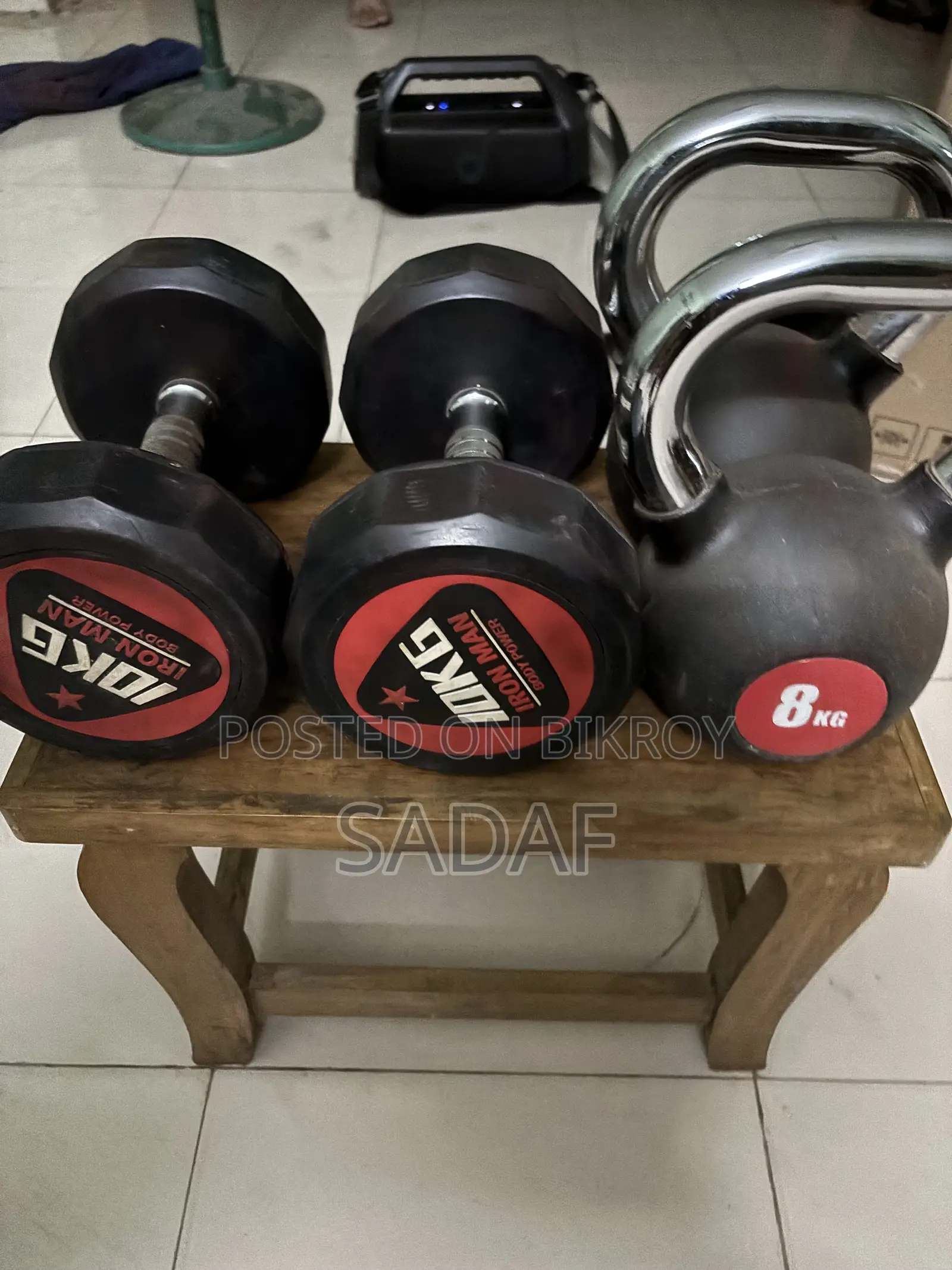 Heavy Duty Gym Equipment Set For Home Workout
