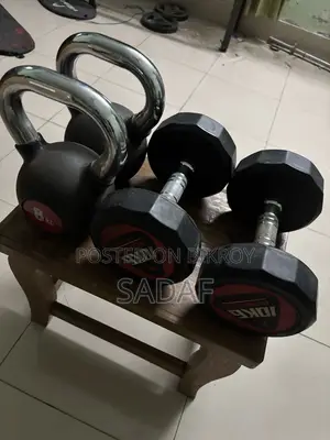 Heavy Duty Gym Equipment Set For Home Workout
