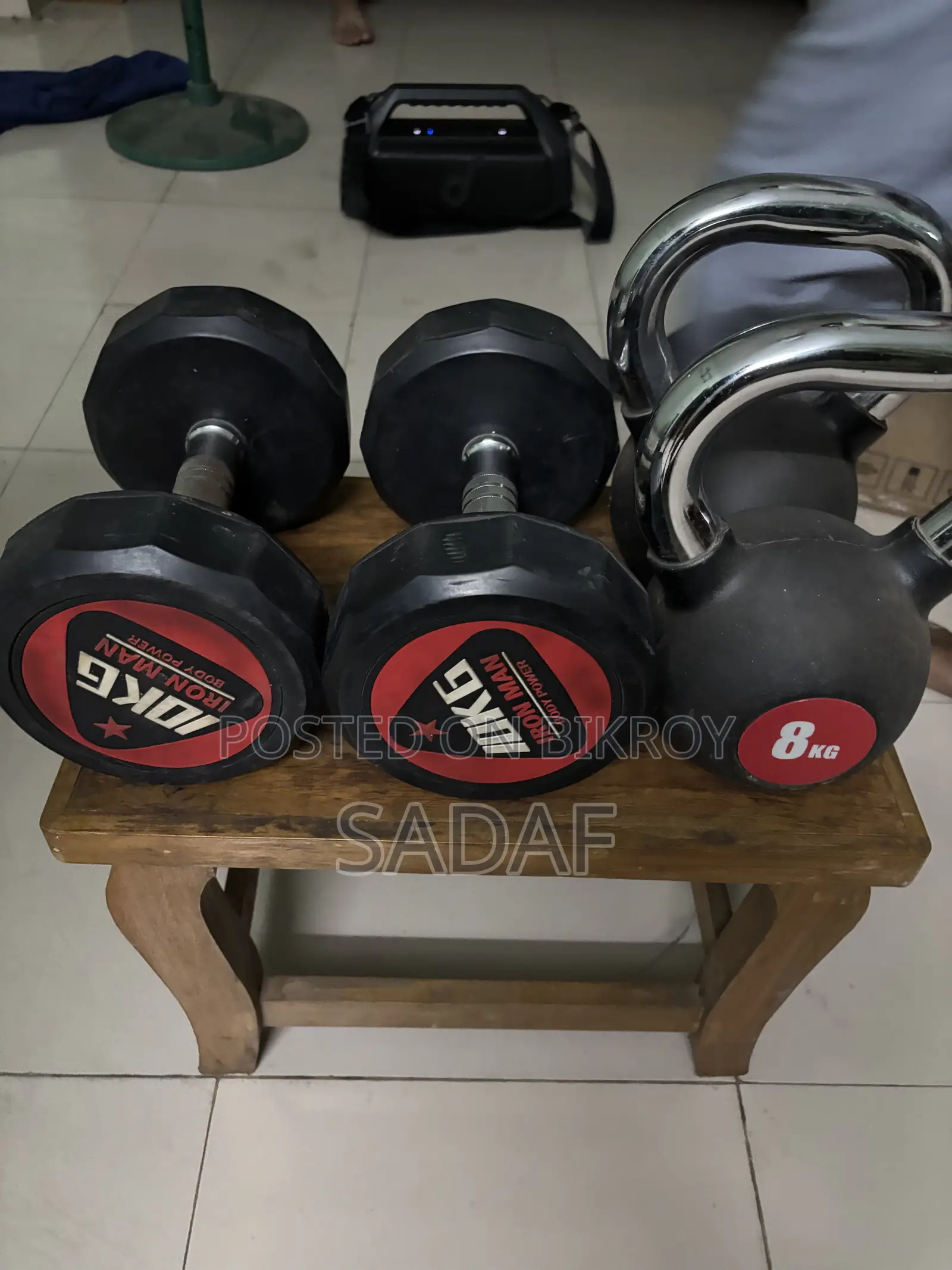 Heavy Duty Gym Equipment Set For Home Workout