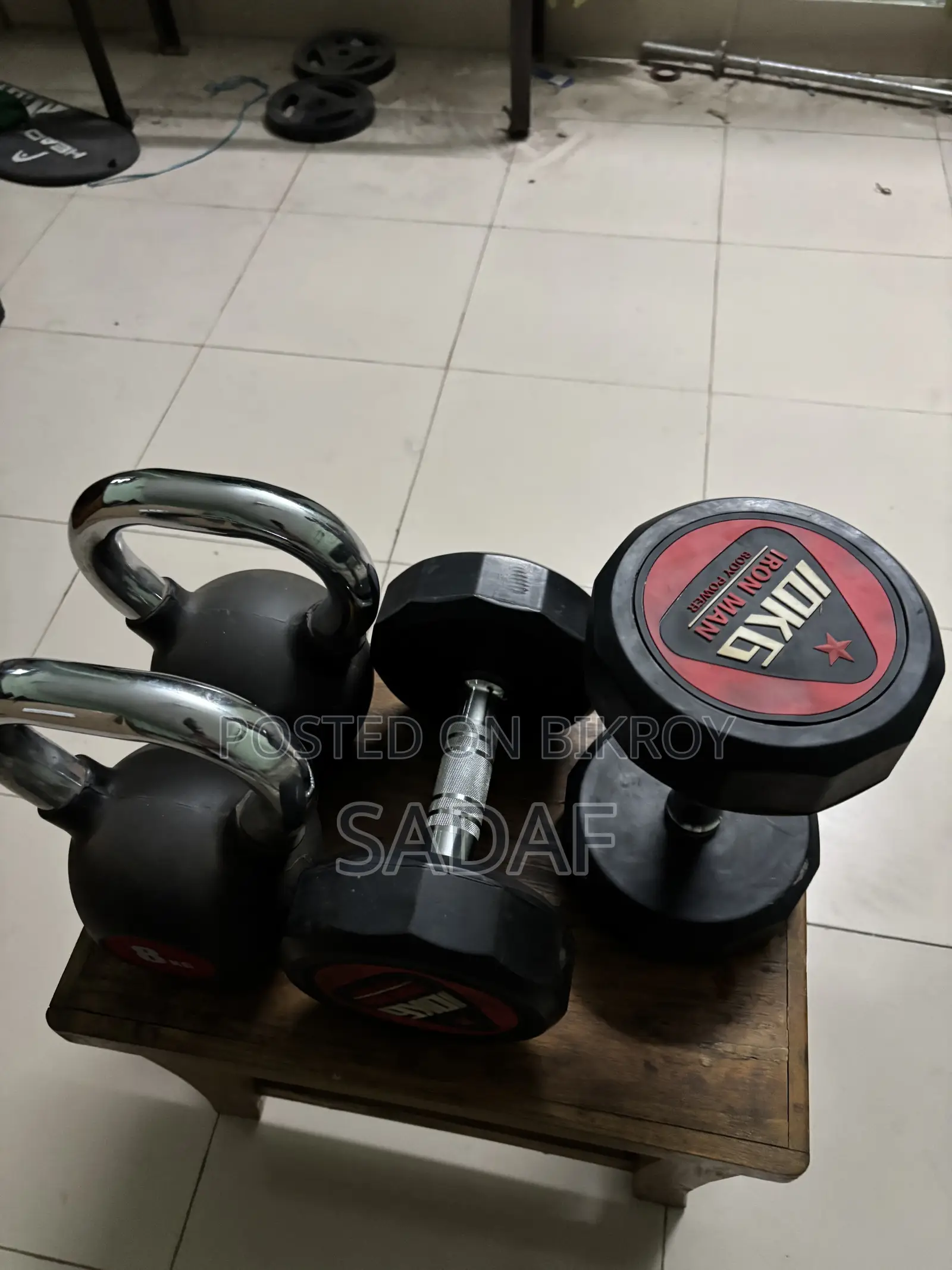 Heavy Duty Gym Equipment Set For Home Workout