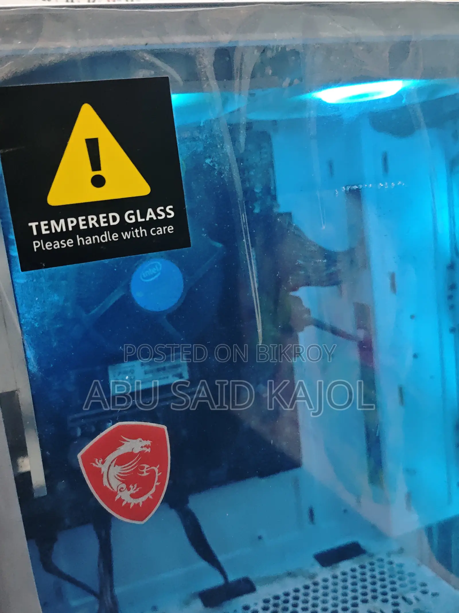 Desktop Computer MSI Model 8GB Intel Core I5 SSD 512GB