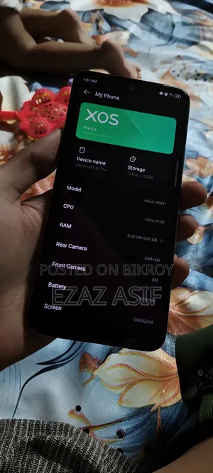 Infinix Hot 50 Pro 4G 128 GB Gray