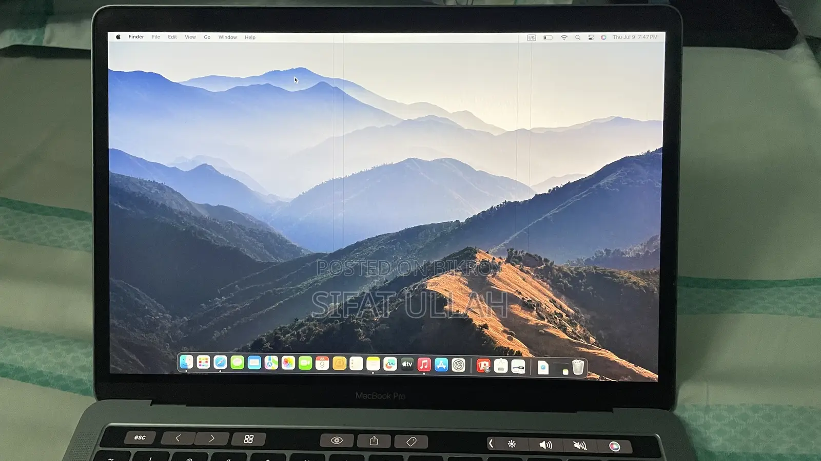 Laptop Apple MacBook Pro 2019 8GB Intel Core I5 SSD 128GB