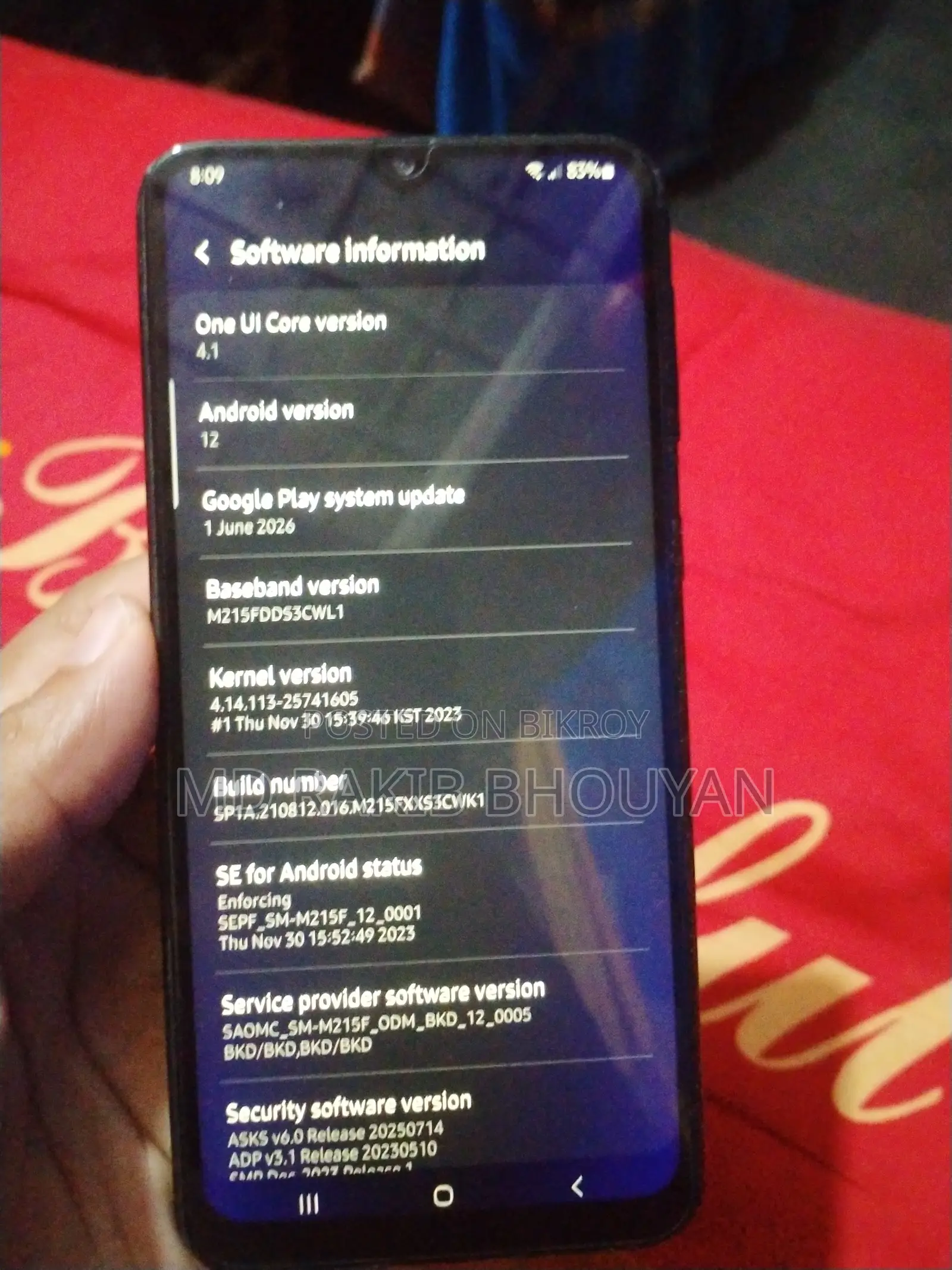 Samsung Galaxy M21 64 GB Black