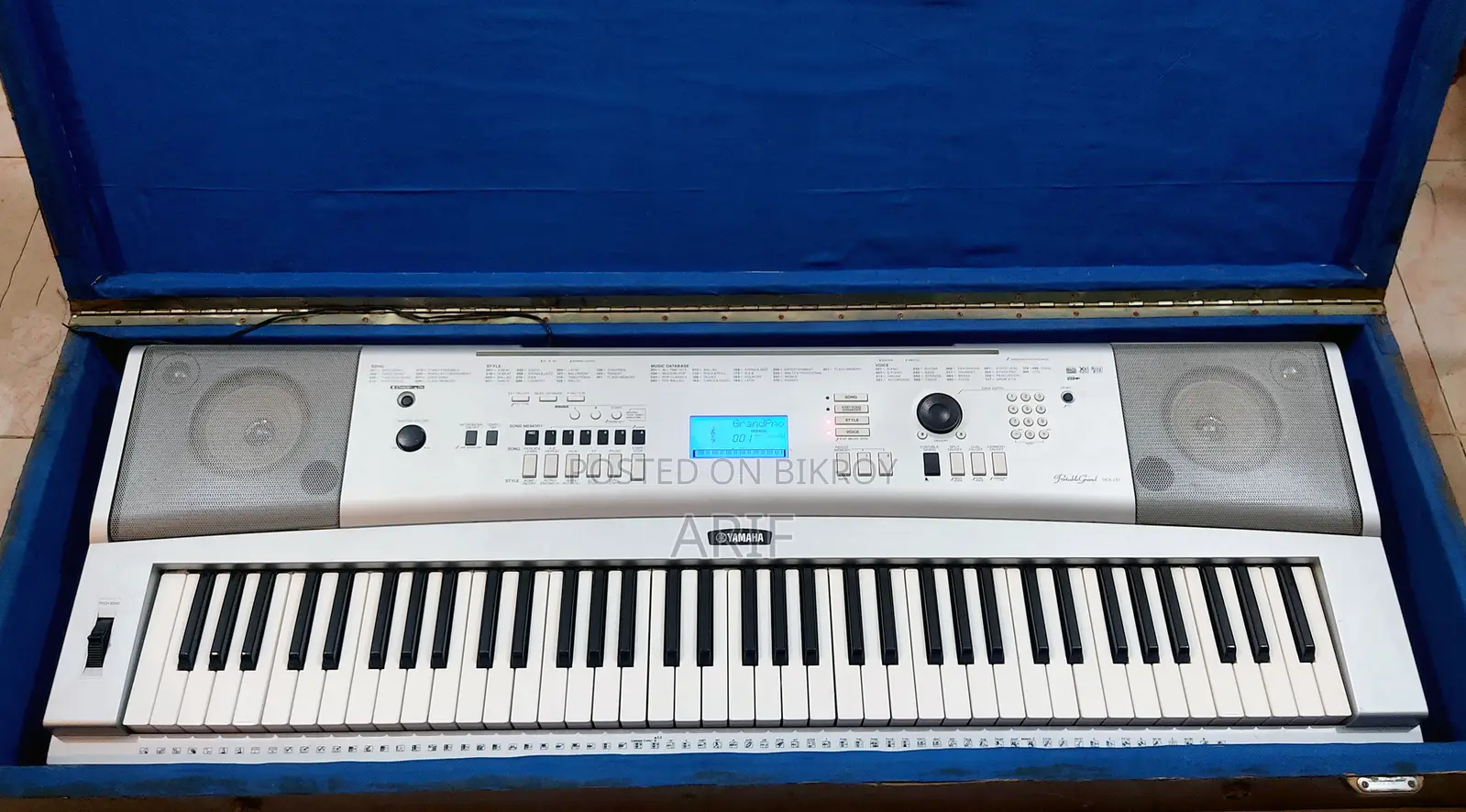 Yamaha DGX-230 (76 Keys) Portable Digital Piano With Case
