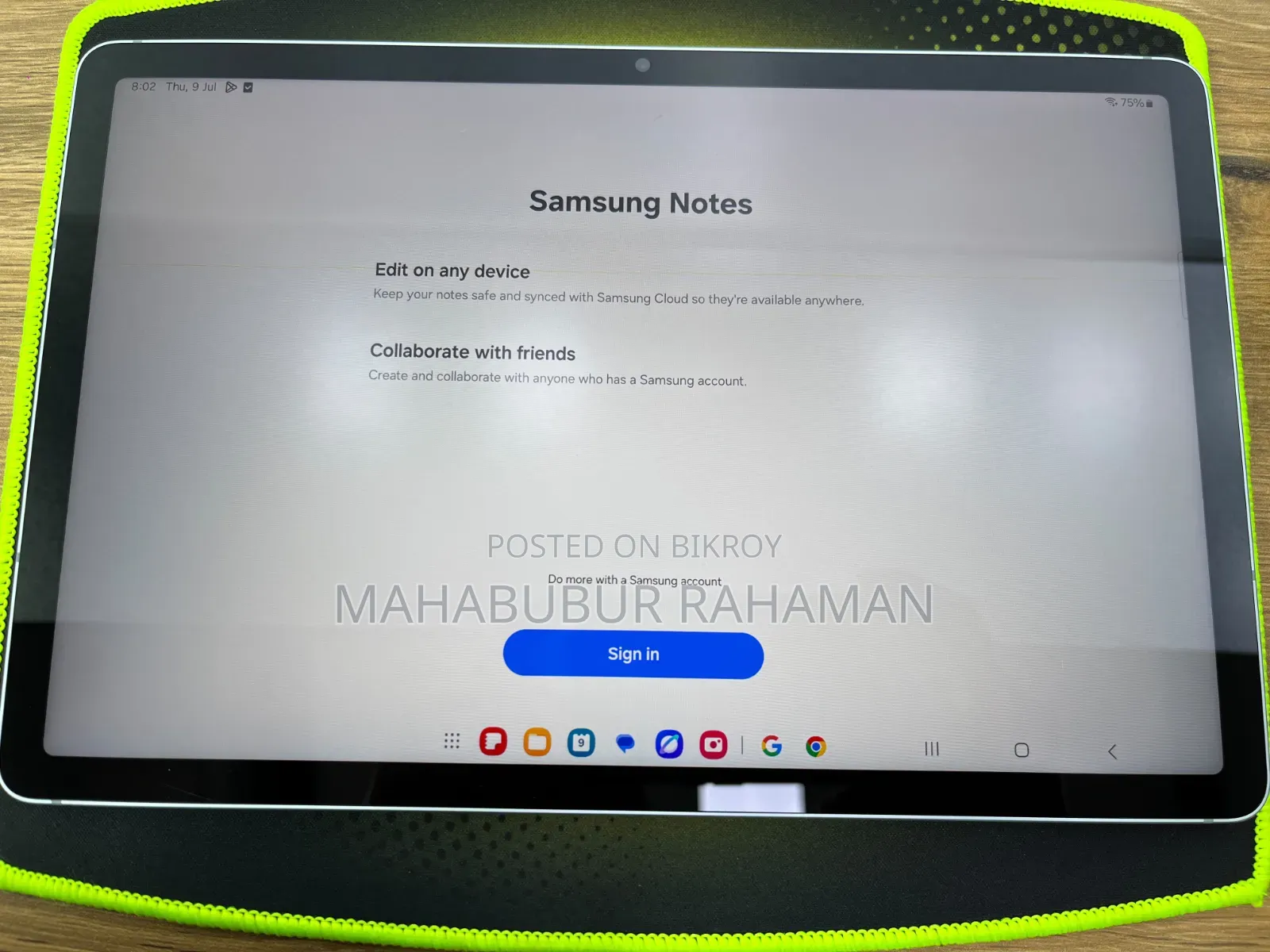 Samsung Galaxy Tab S9 FE 128 GB Gray