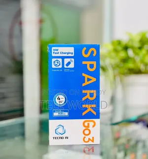 New Tecno Spark Go 3 64 GB Black