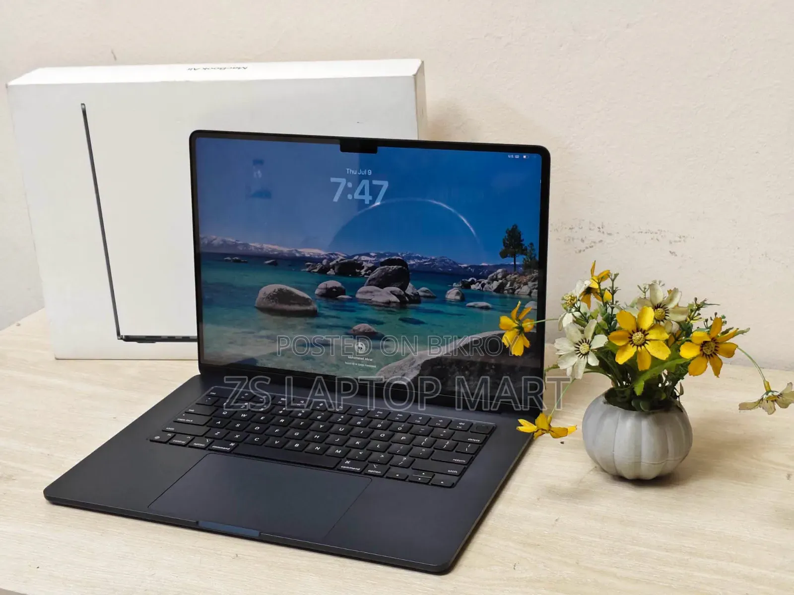 Laptop Apple MacBook Air 2024 M3 8GB Apple M3 SSD 256GB