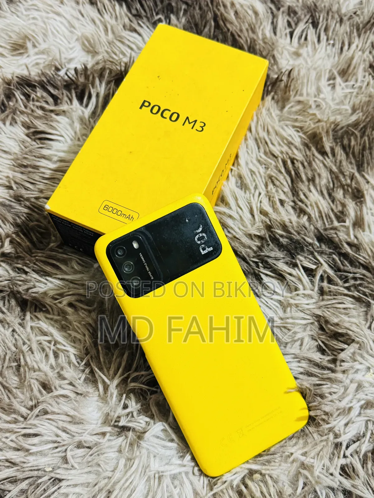 Xiaomi Poco M3 64 GB Yellow