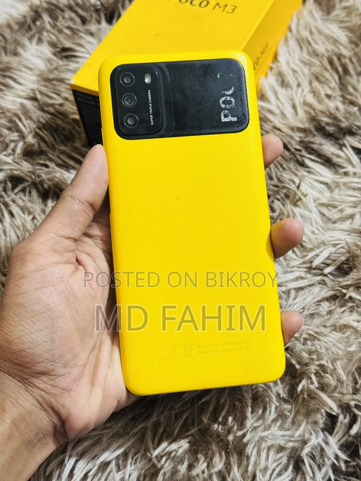 Xiaomi Poco M3 64 GB Yellow