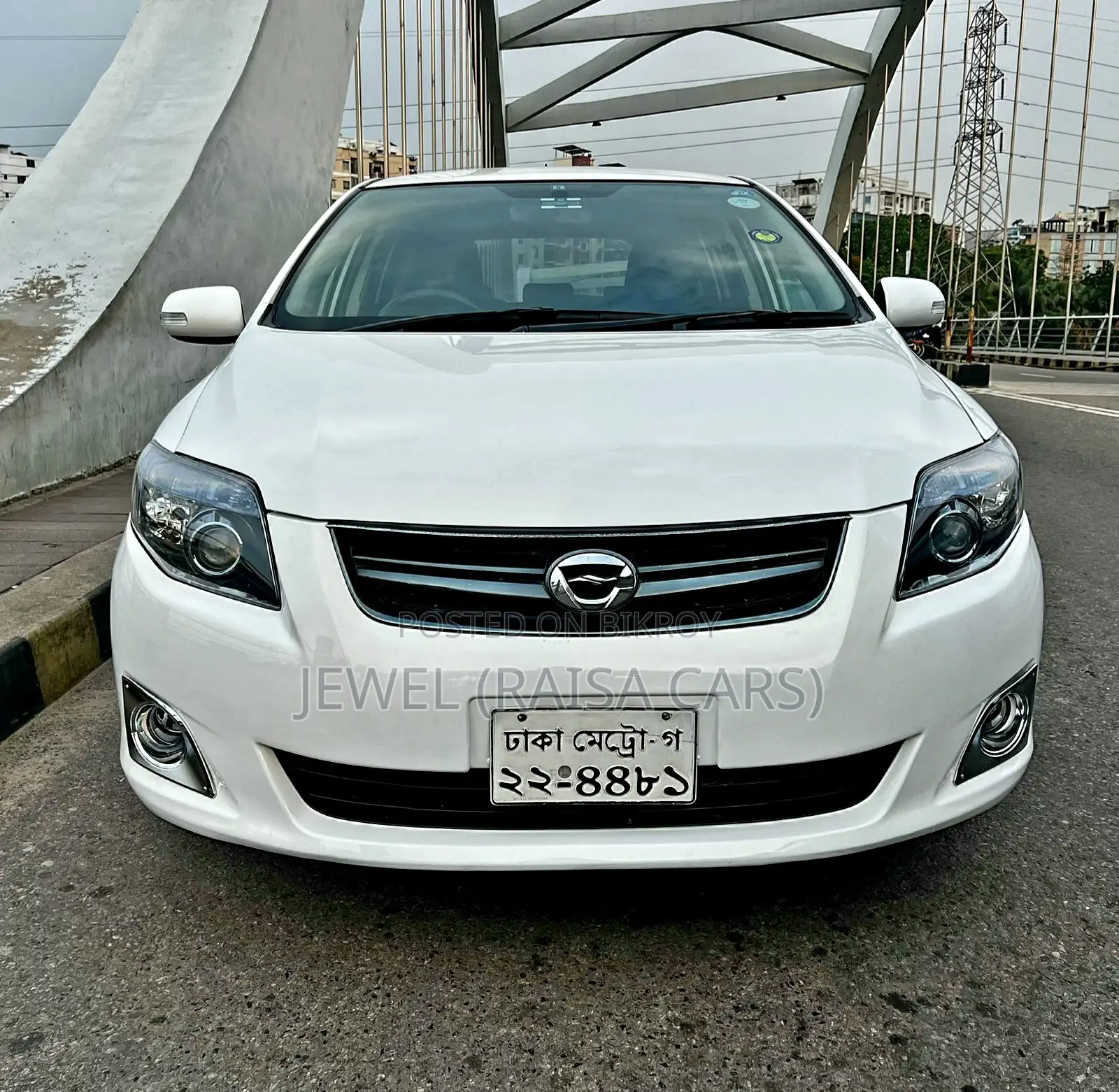 Toyota Corolla Fielder 2010 White