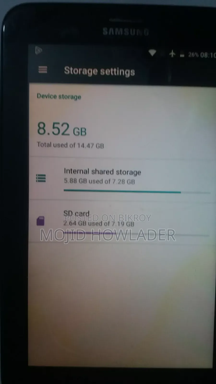 Samsung Galaxy Tab 3 v 8 GB Black