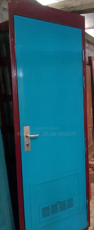 Old Ship (Iron) Door. Size: 2.5 feet × 7 feet