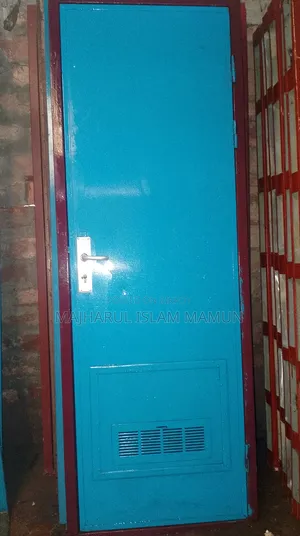 Old Ship (Iron) Door. Size: 2.5 feet × 7 feet