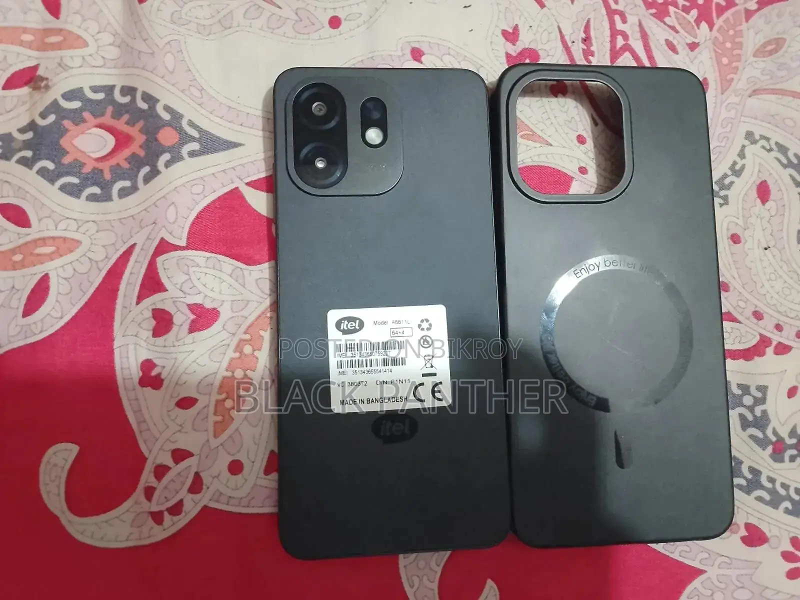 Itel A100C 64 GB Black