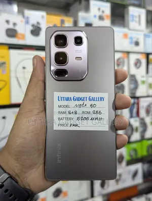 Infinix Note 50 4G 256 GB Gray