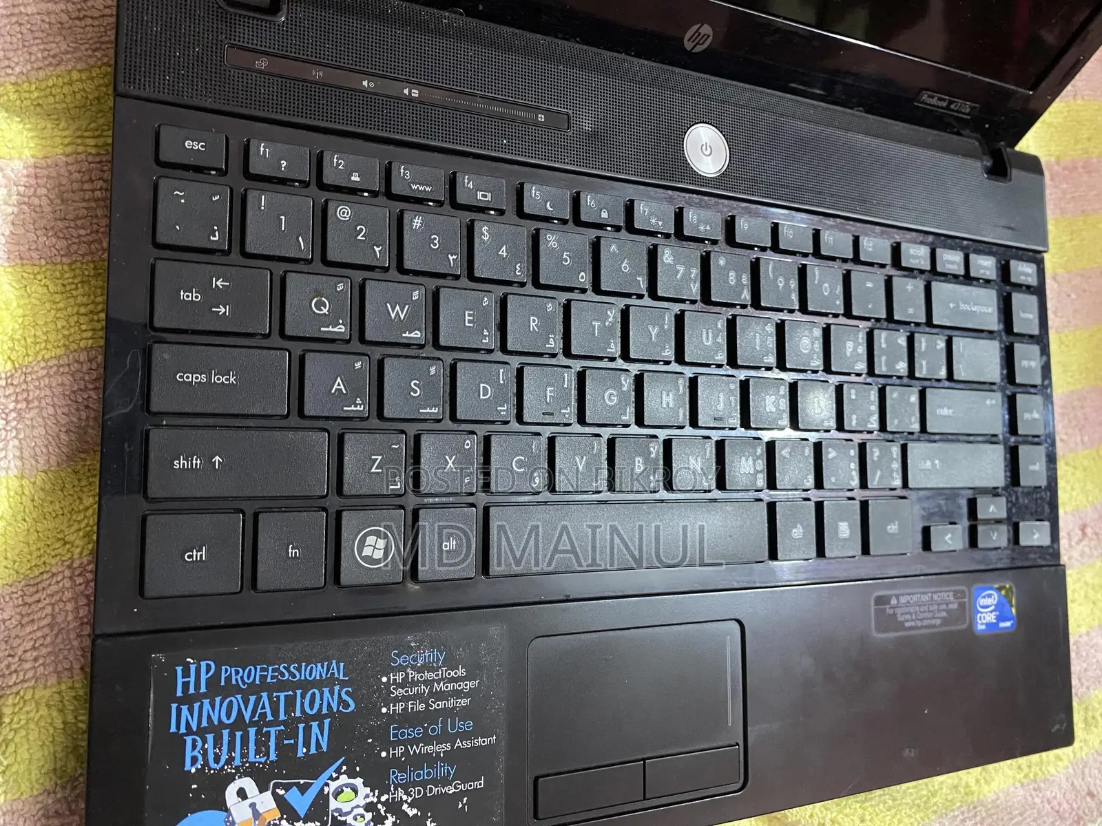 Laptop HP ProBook 4310S 2GB Intel Core 2 Duo HDD 320GB