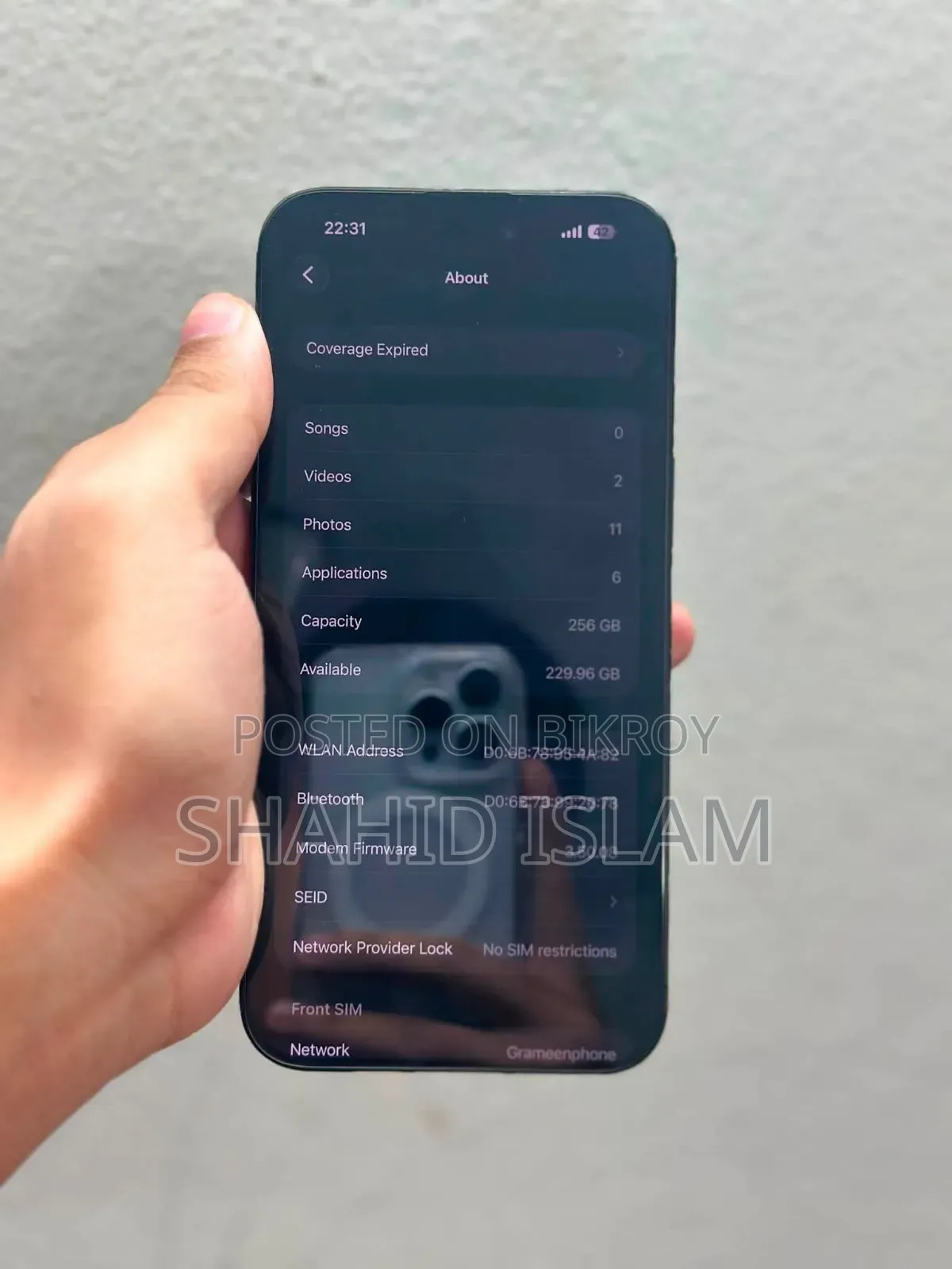 Apple iPhone 15 Pro Max 256 GB Blue