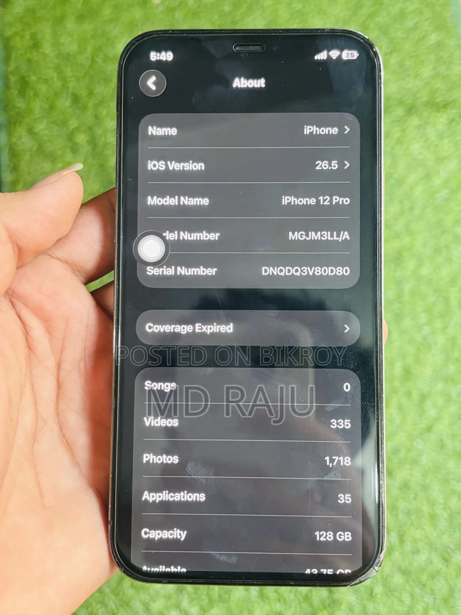 Apple iPhone 12 Pro 128 GB Black