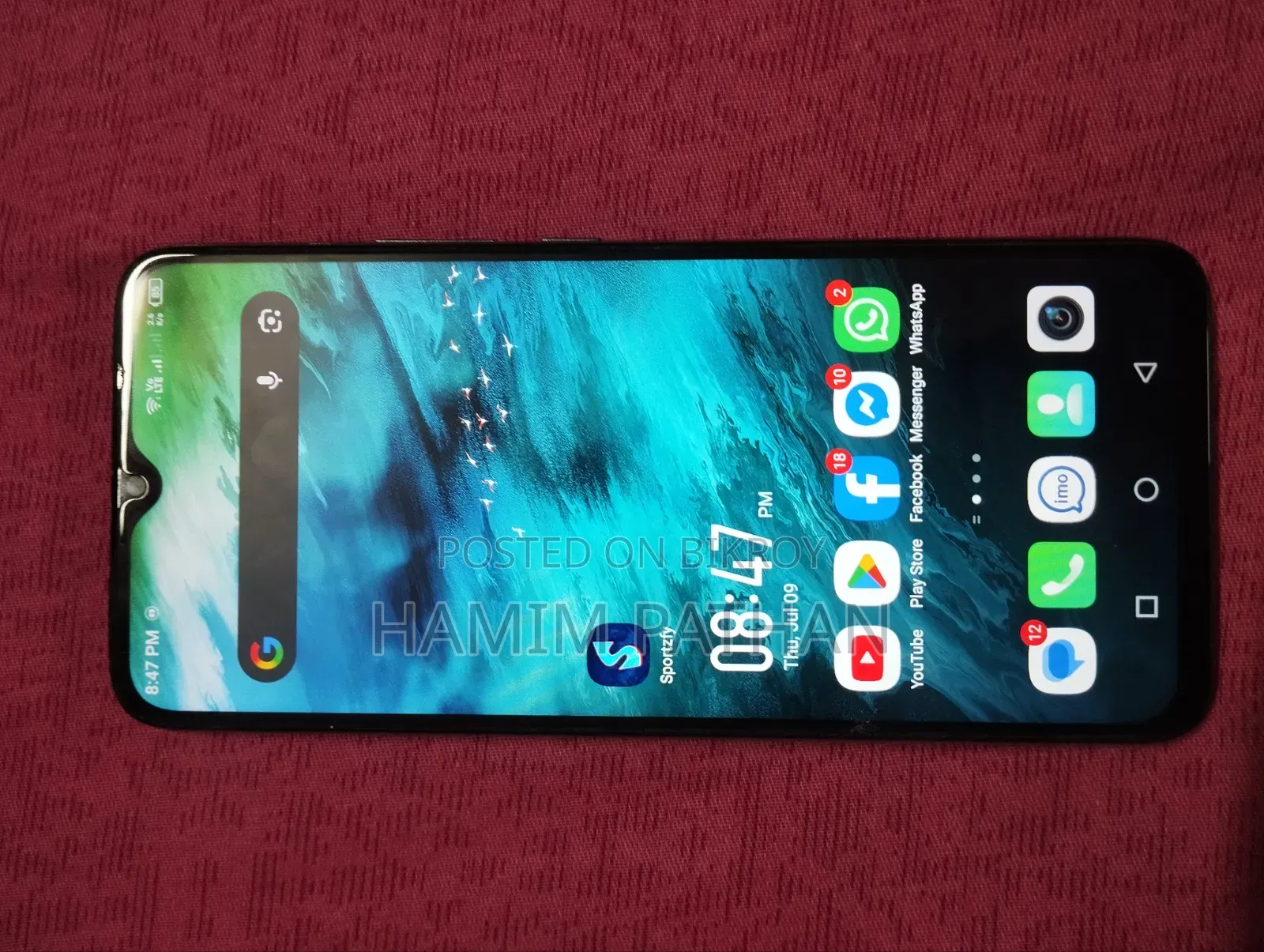 Infinix Hot 11 Play 64 GB Blue