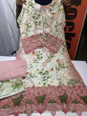 সুতির থ্রি-পিস