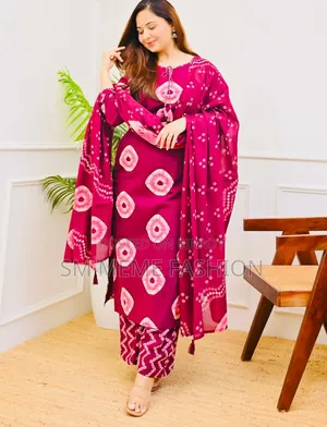 Cunri Print Three Piece