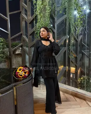 জর্জেট সিকোয়েন্স থ্রি পিস