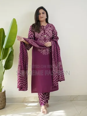 Cunri Print Three Piece
